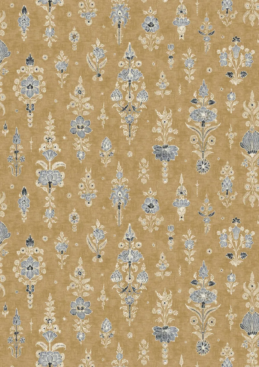 Lewis & Wood Citadel Ochre Smoke Made to Measure Roman Blinds – full width