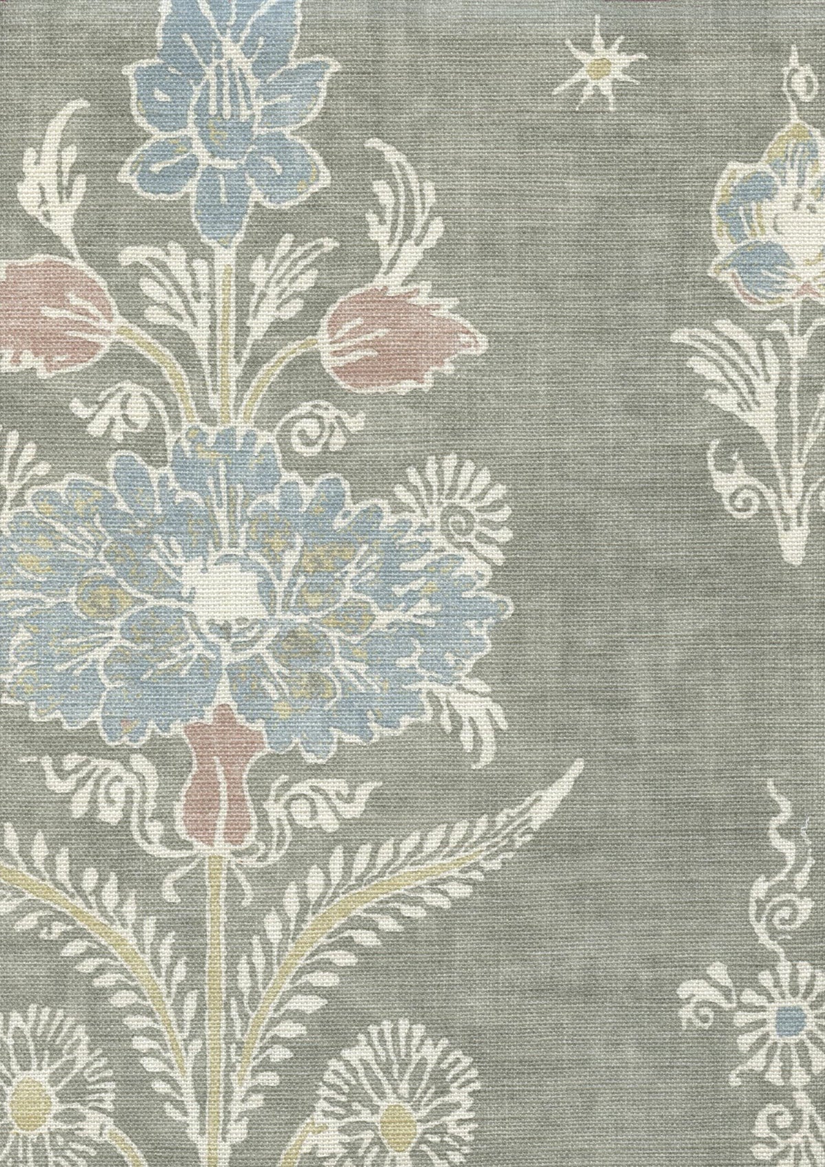 Lewis & Wood Citadel Sherbet Made to Measure Roman Blinds – fabric detail