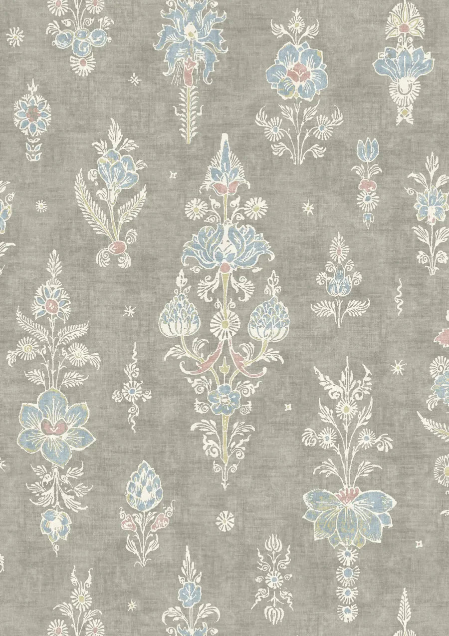 Lewis & Wood Citadel Sherbet Made to Measure Roman Blinds – close-up