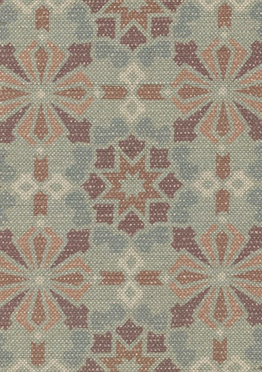 Lewis & Wood Conway Allium Made to Measure Curtains – fabric detail