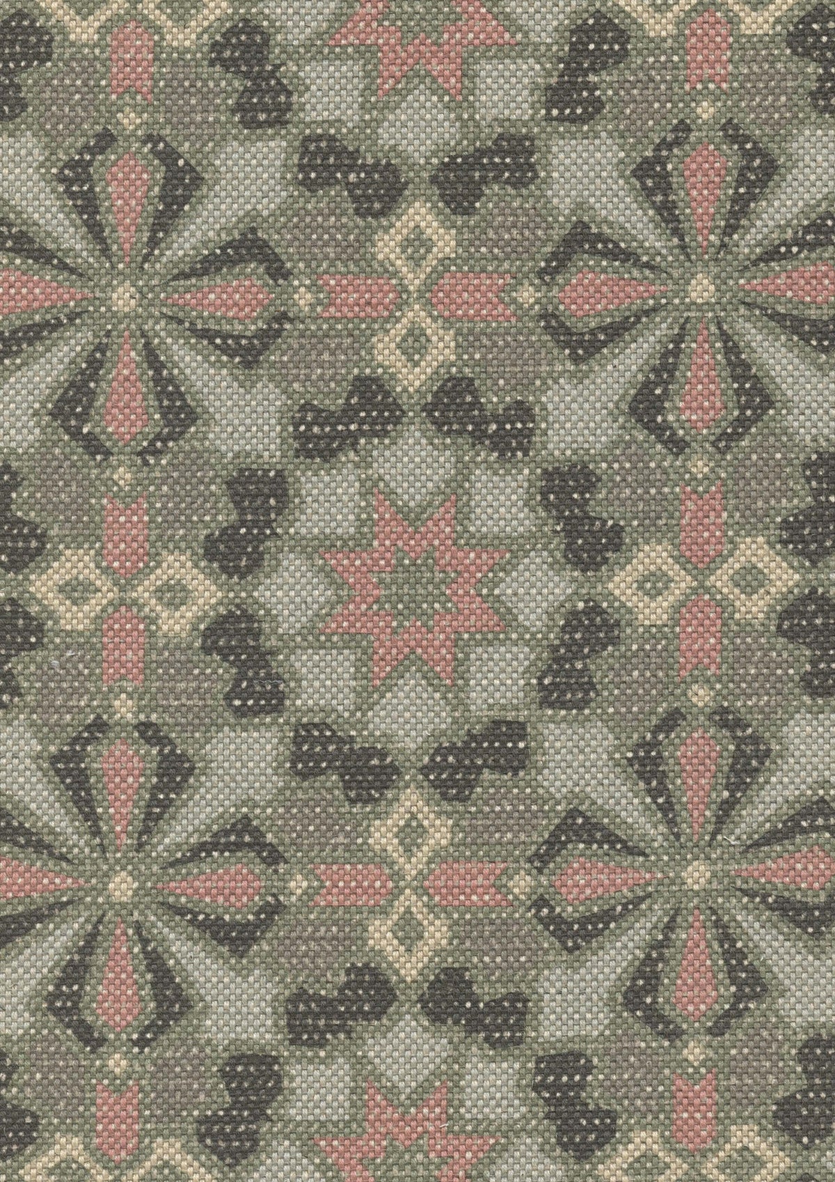 Lewis & Wood Conway Aster Made to Measure Curtains – fabric detail