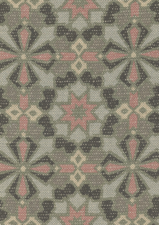 Lewis & Wood Conway Aster Made to Measure Roman Blinds – fabric detail