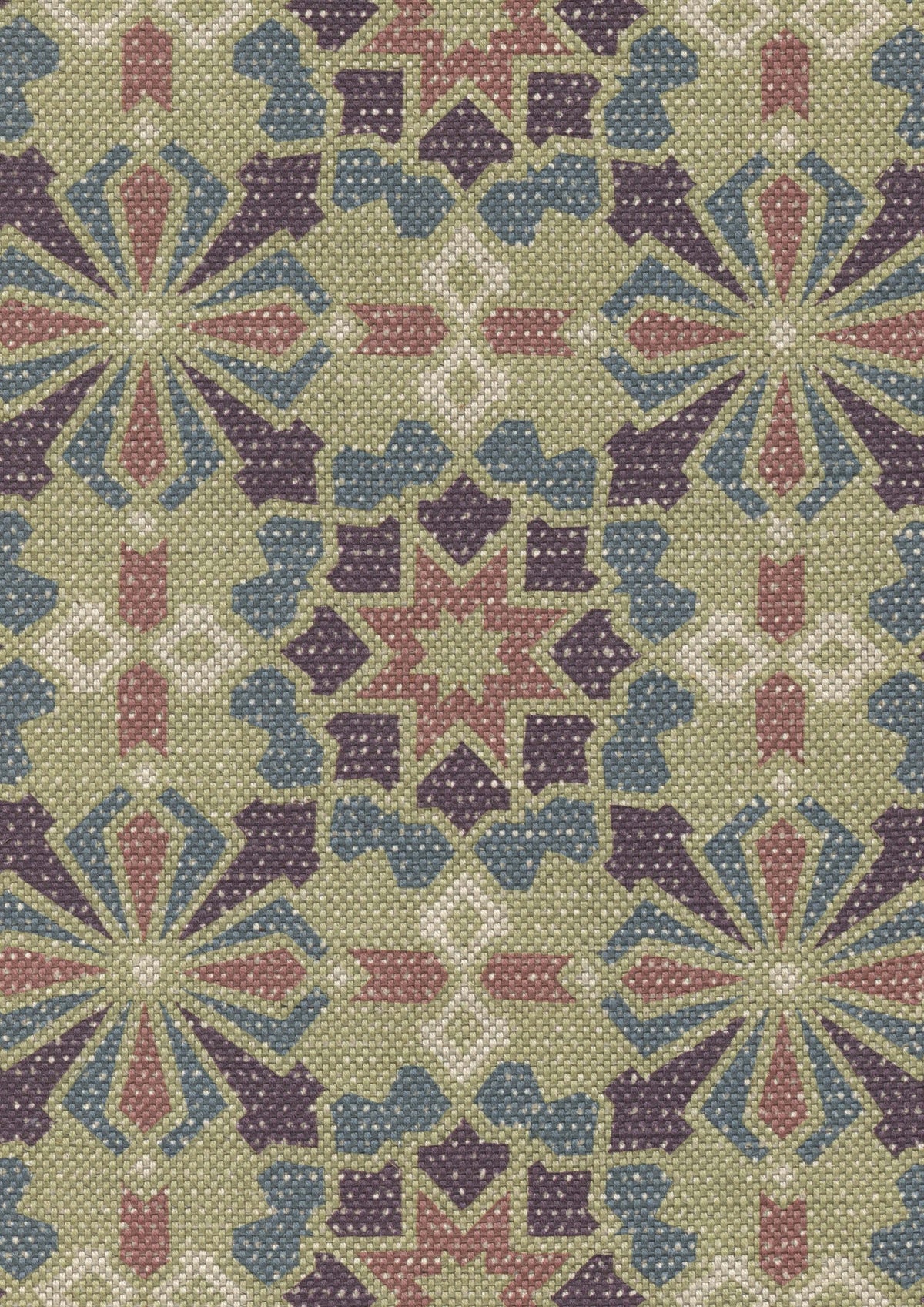 Lewis & Wood Conway Iris Made to Measure Curtains – fabric detail