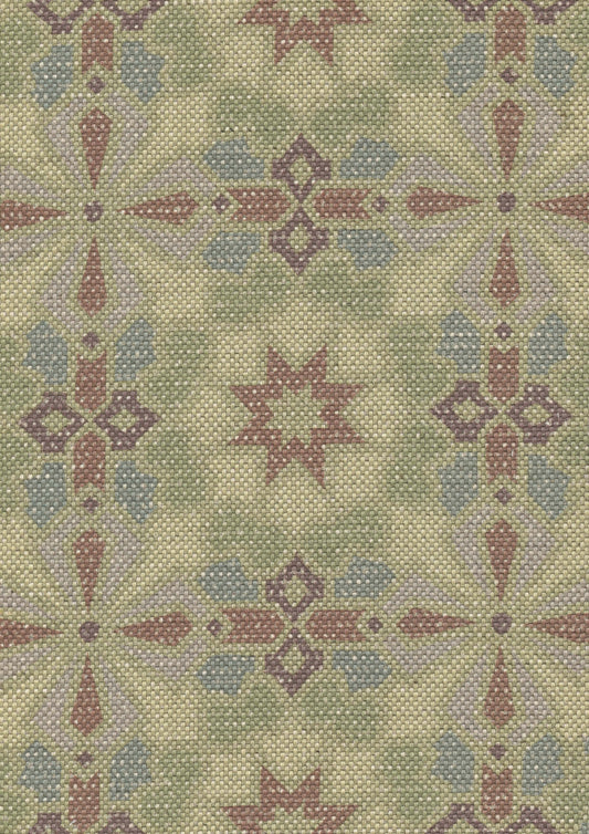 Lewis & Wood Conway Sweet Pea Made to Measure Roman Blinds – fabric detail