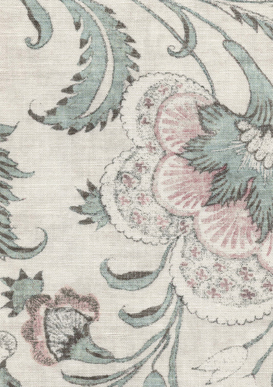 Lewis & Wood Coromandel Ceramic Made to Measure Roman Blinds – fabric detail