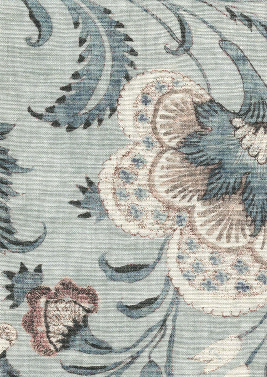 Lewis & Wood Coromandel Persian Made to Measure Curtains – fabric detail