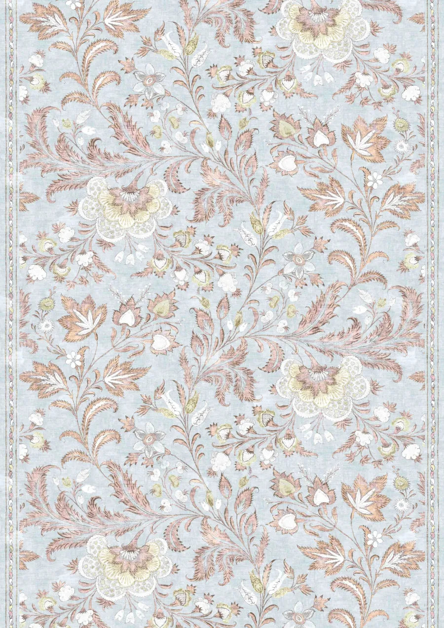 Lewis & Wood Coromandel Sherbet Made to Measure Roman Blinds – full width