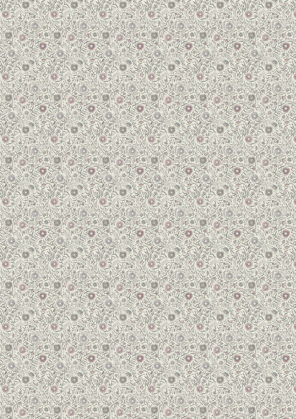 Lewis & Wood Daisy Chintz Amethyst Made to Measure Roman Blinds – full width