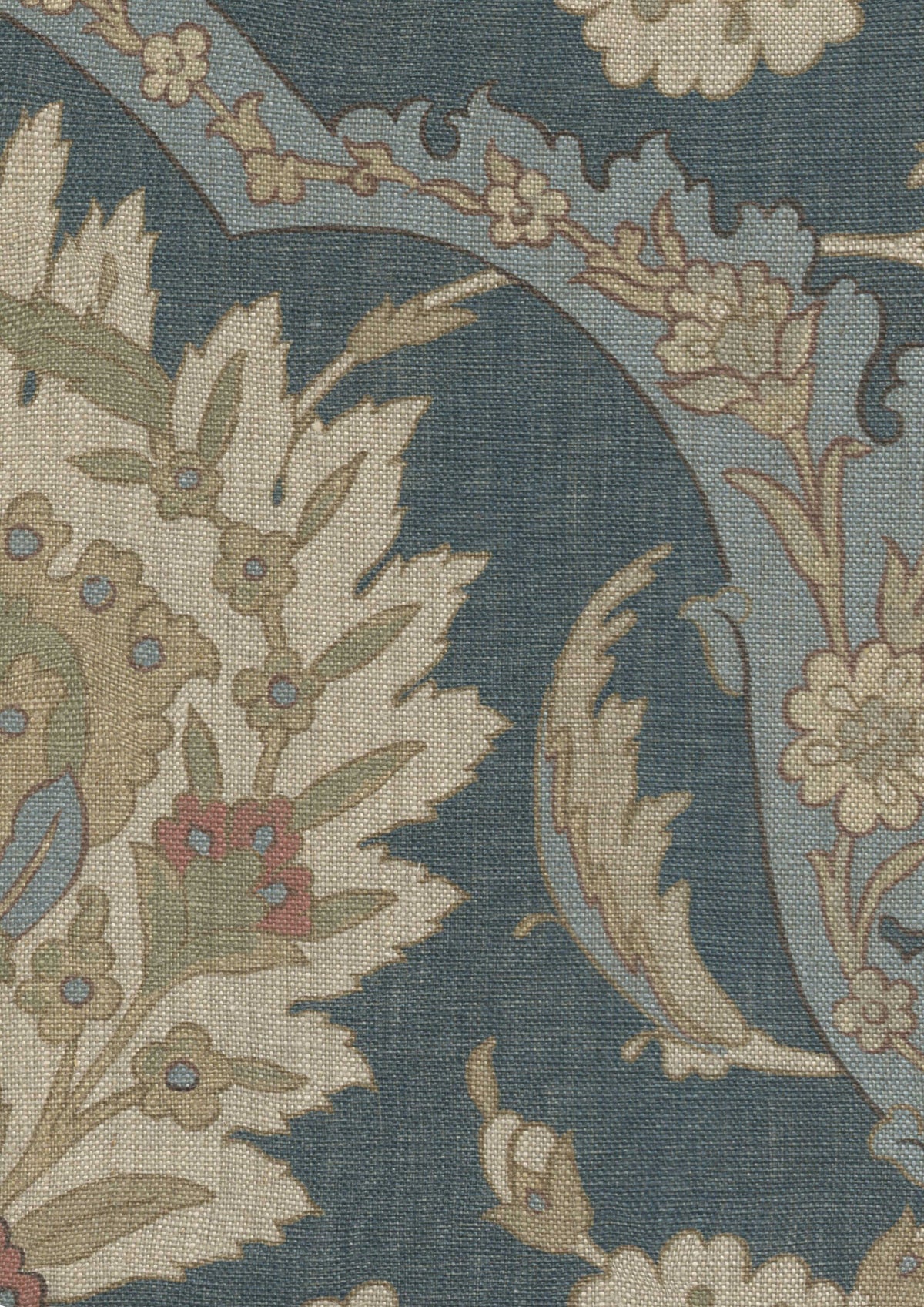 Lewis & Wood Damascus Marmara Made to Measure Roman Blinds – fabric detail