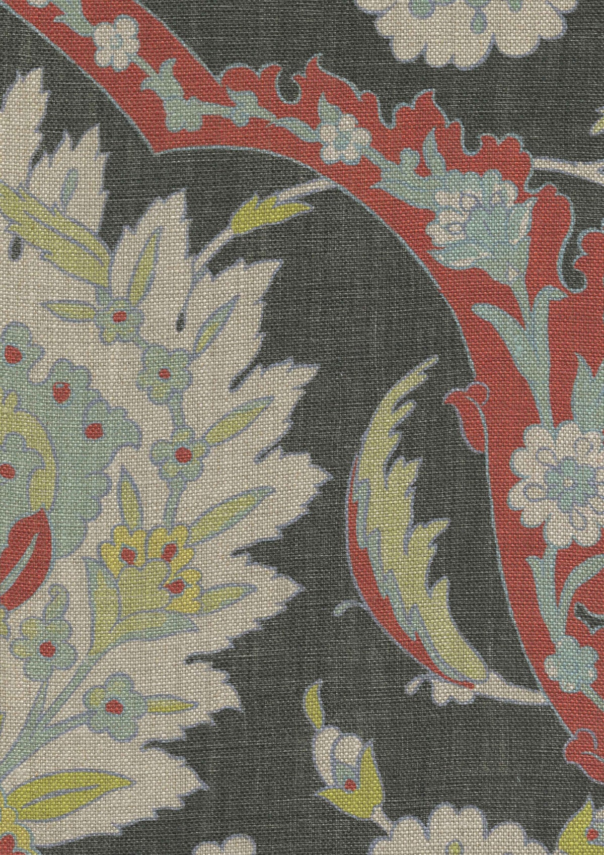 Lewis & Wood Damascus Sultan Made to Measure Curtains – fabric detail