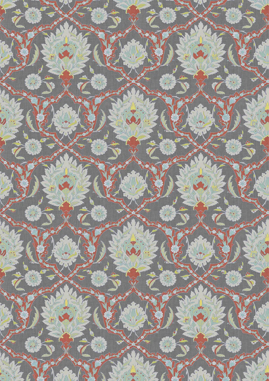 Lewis & Wood Damascus Sultan Made to Measure Curtains – full width