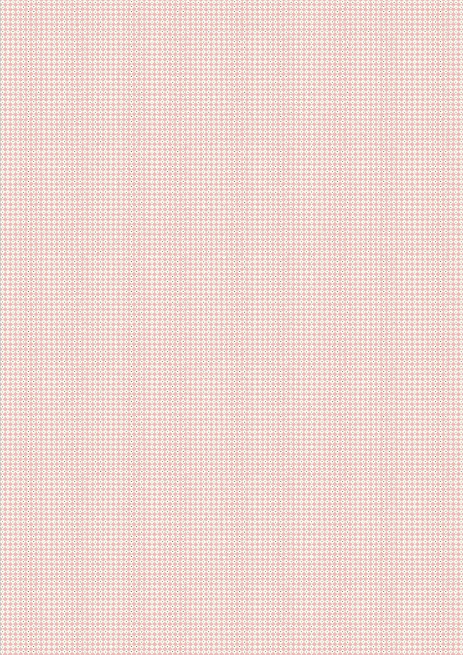 Lewis & Wood Diamond Dot Rose Made to Measure Curtains – full width