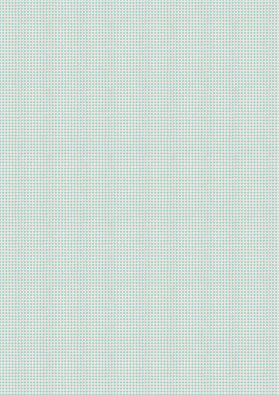Lewis & Wood Diamond Dot Sea Holly Made to Measure Curtains – full width