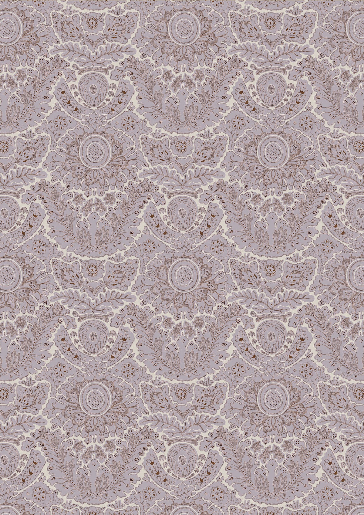 Lewis & Wood Etienne Amethyst Made to Measure Curtains – full width