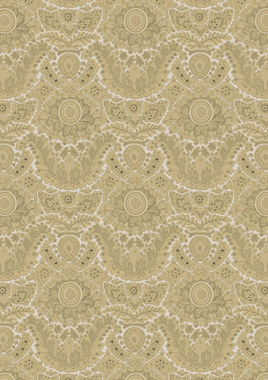 Lewis & Wood Etienne Citrine Made to Measure Roman Blinds – full width