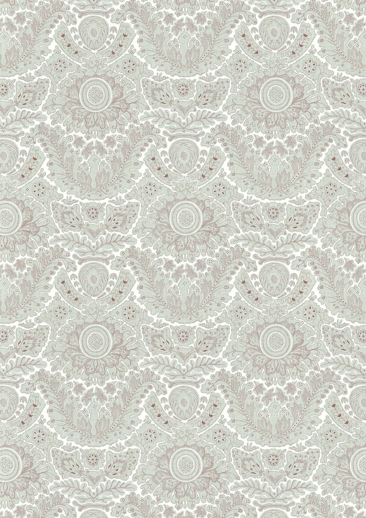 Lewis & Wood Etienne LG Aquamarine Made to Measure Curtains – full width