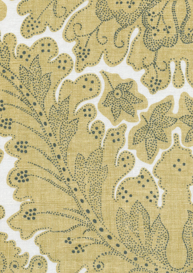 Lewis & Wood Etienne LG Citrine Made to Measure Curtains – fabric detail