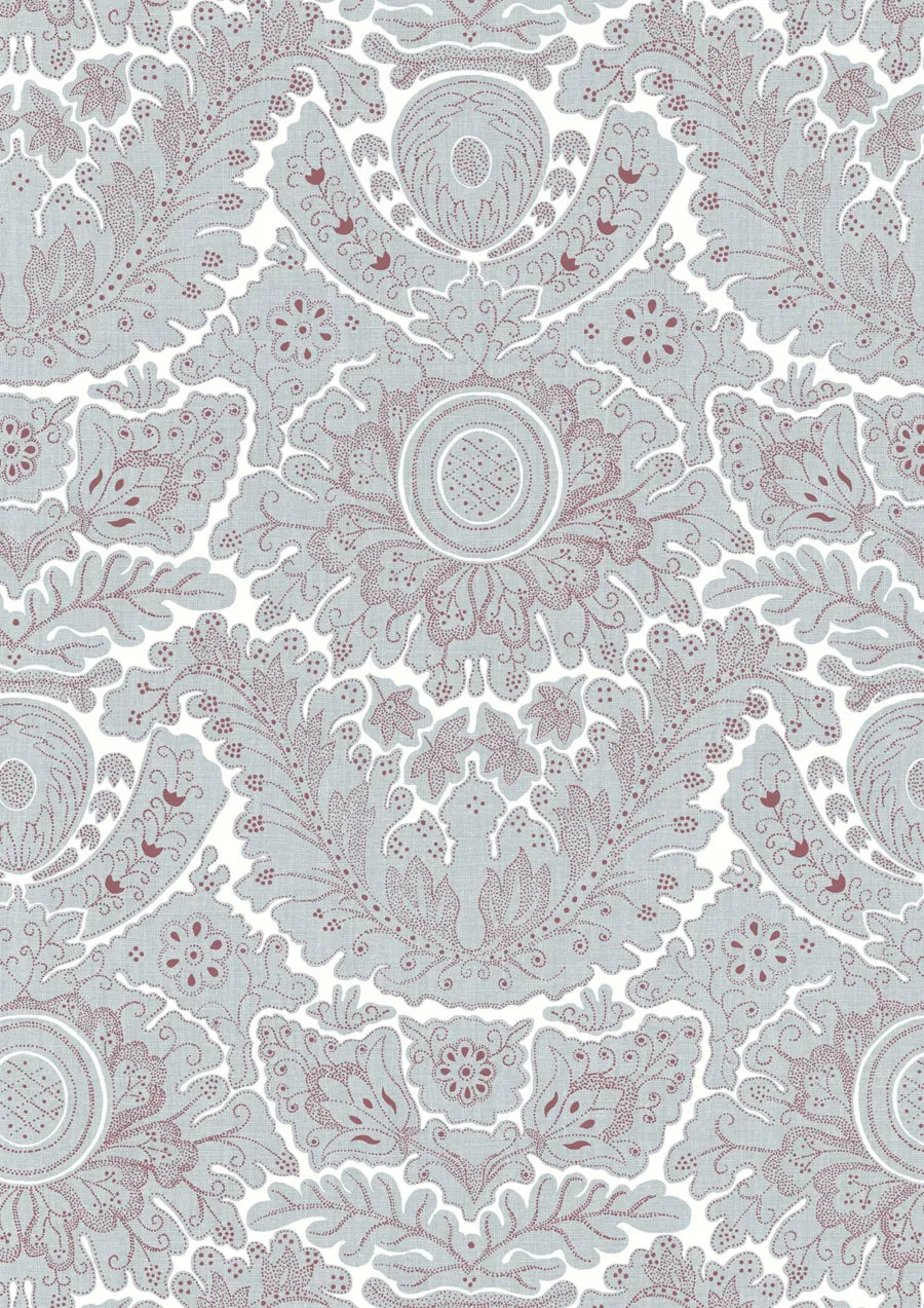 Lewis & Wood Etienne LG Moonstone Made to Measure Roman Blinds – close-up
