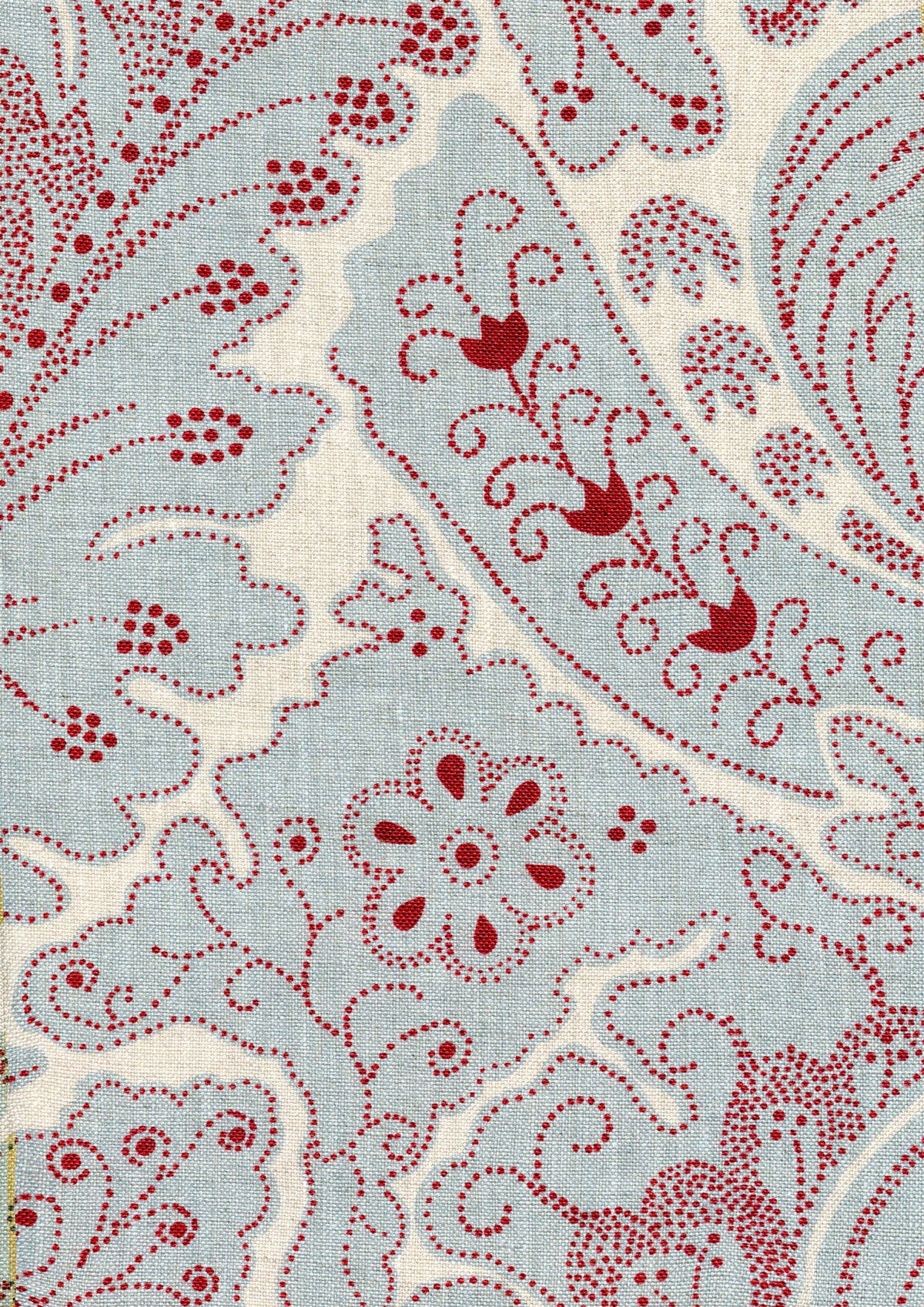 Lewis & Wood Etienne Moonstone Made to Measure Roman Blinds – fabric detail