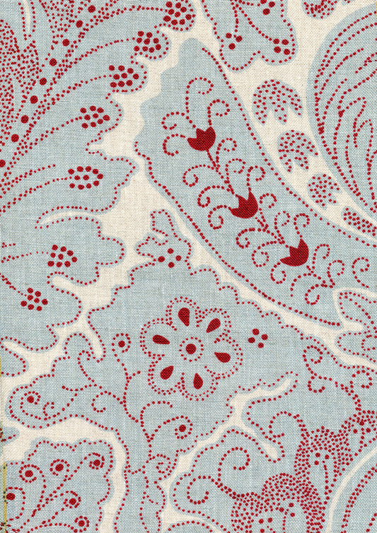Lewis & Wood Etienne Moonstone Made to Measure Roman Blinds – fabric detail