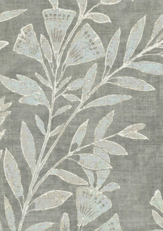 Lewis & Wood Fan Flower Opal Made to Measure Roman Blinds – fabric detail