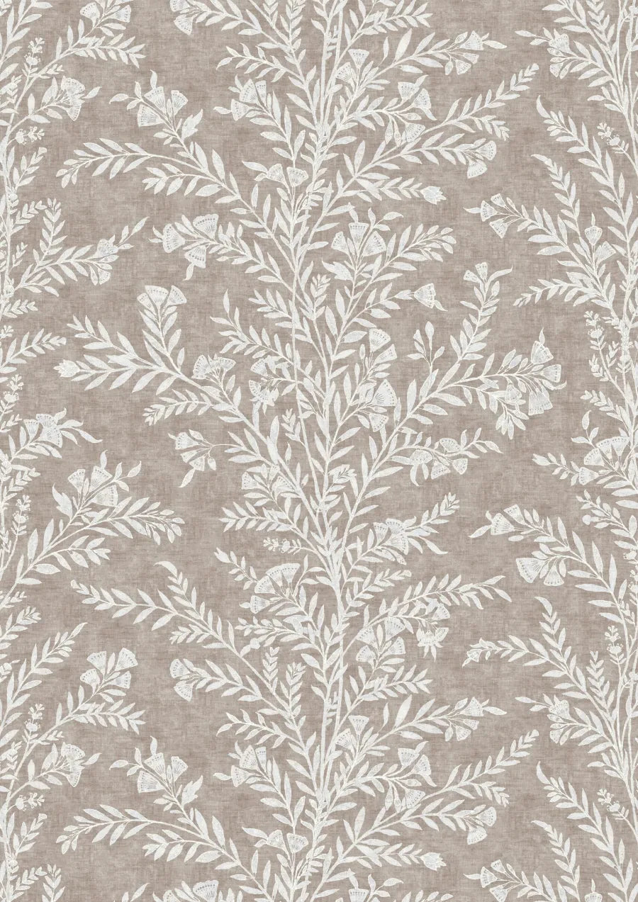Lewis & Wood Fan Flower Plaster Made to Measure Curtains – full width