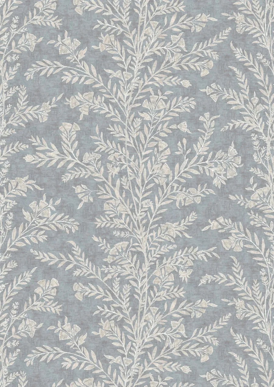 Lewis & Wood Fan Flower Storm Made to Measure Roman Blinds – full width