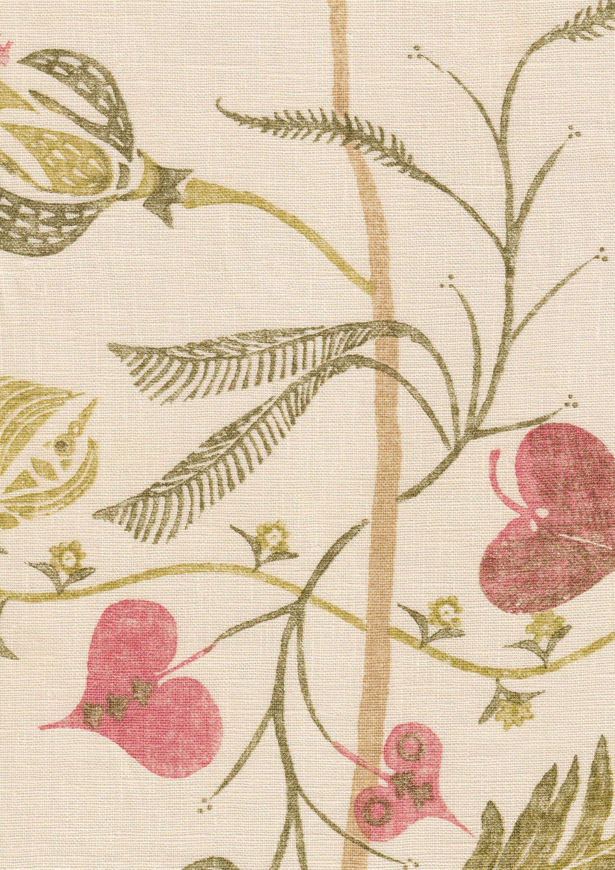 Lewis & Wood Floreat Campion Made to Measure Curtains – fabric detail