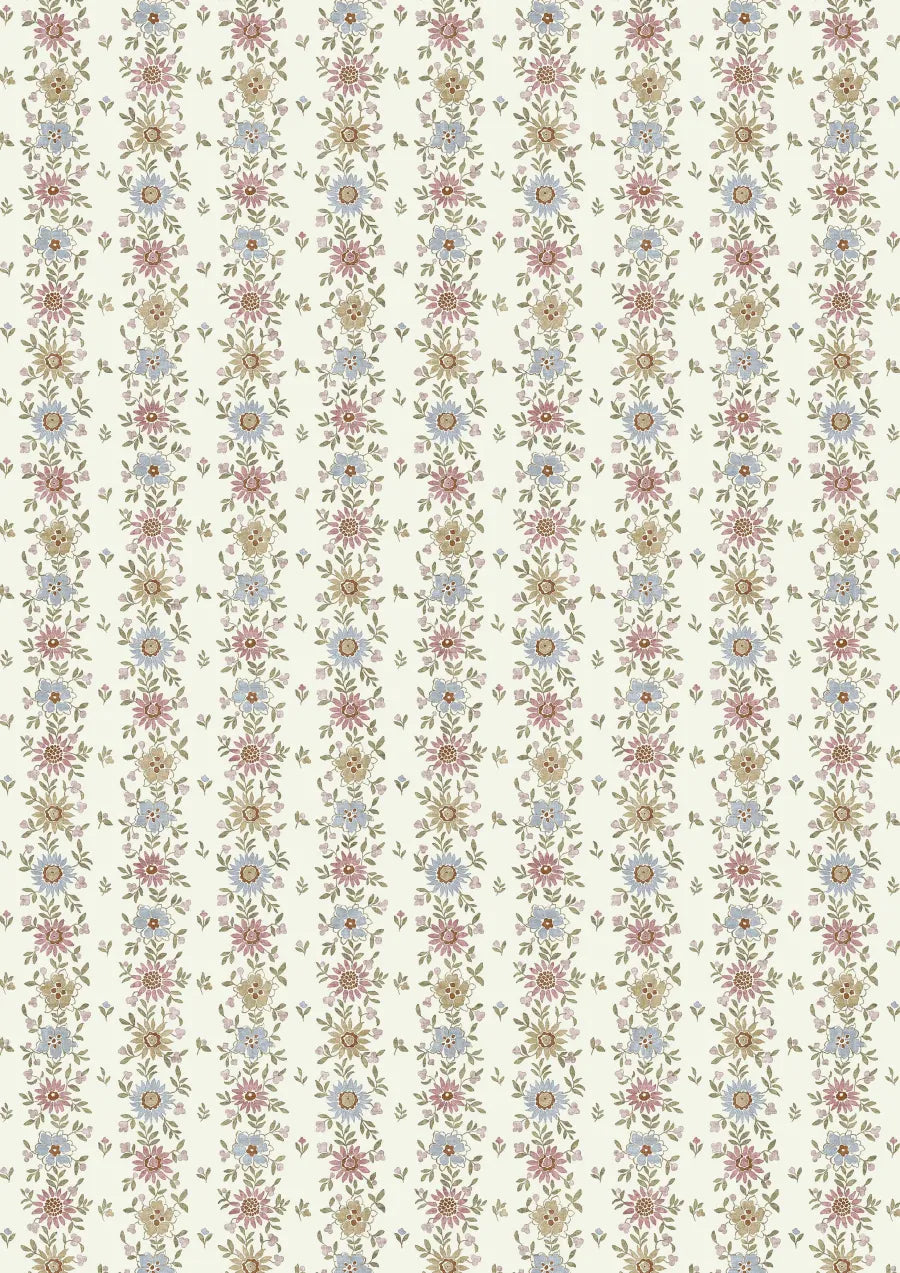 Lewis & Wood Freya Blossom Made to Measure Roman Blinds – full width