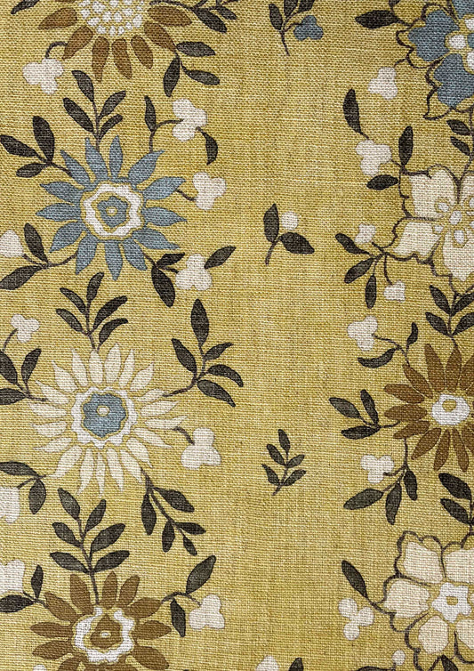 Lewis & Wood Freya Forsythia Made to Measure Roman Blinds – fabric detail