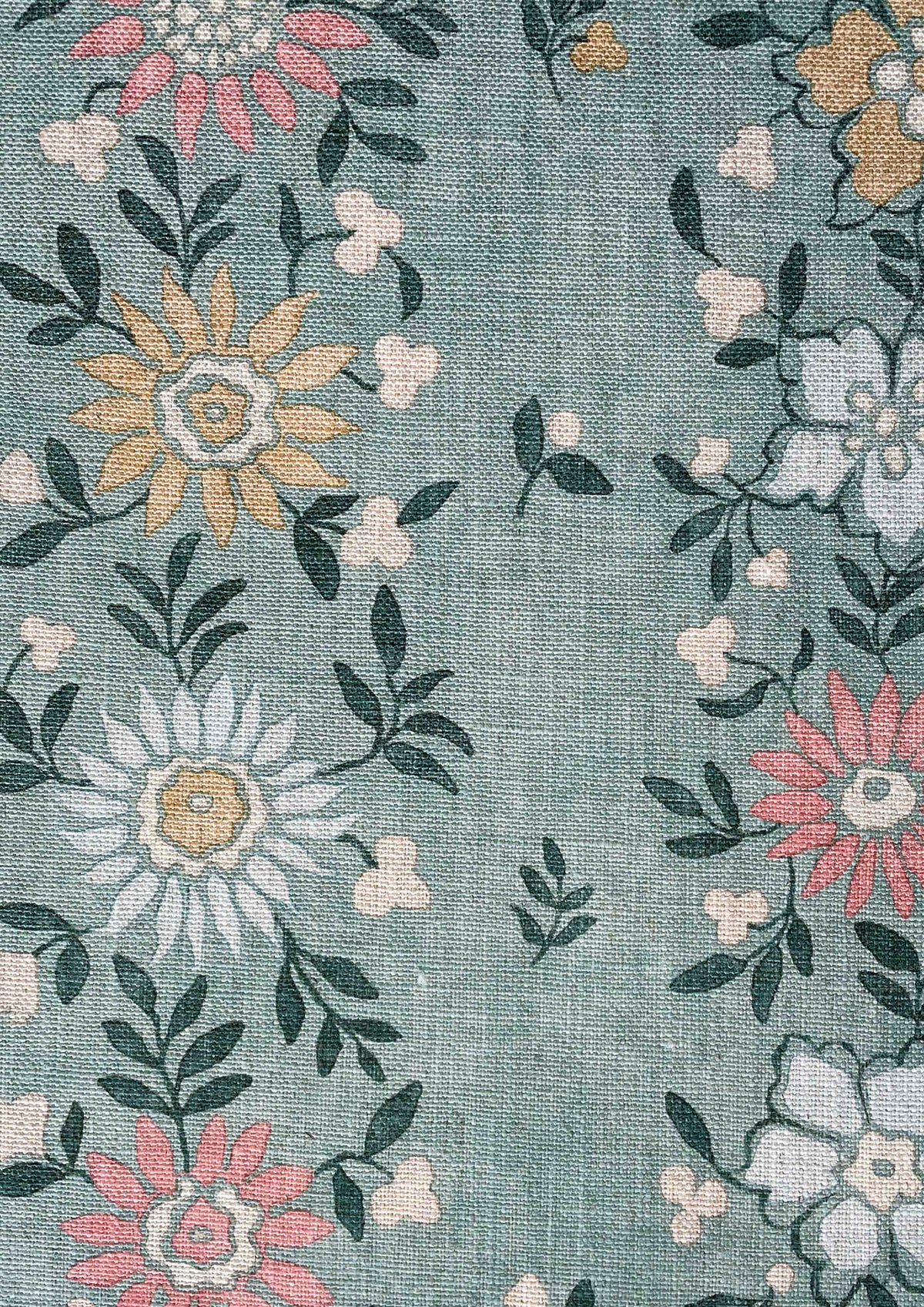 Lewis & Wood Freya Sea Rose Made to Measure Curtains – fabric detail