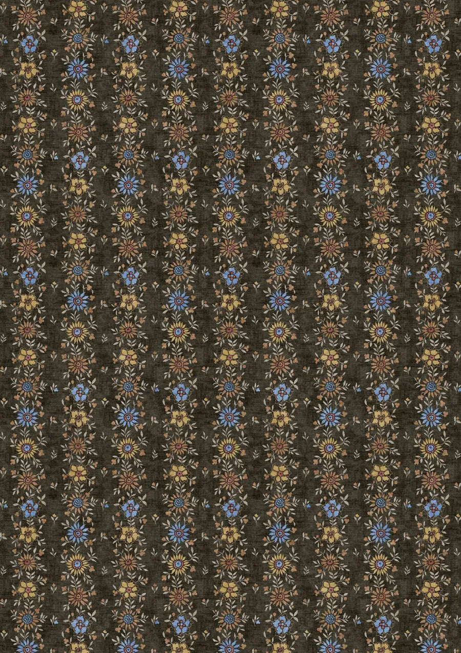 Lewis & Wood Freya Tobacco Made to Measure Roman Blinds – full width