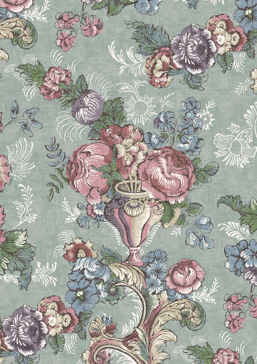 Lewis & Wood Georgia Document Made to Measure Curtains – close-up