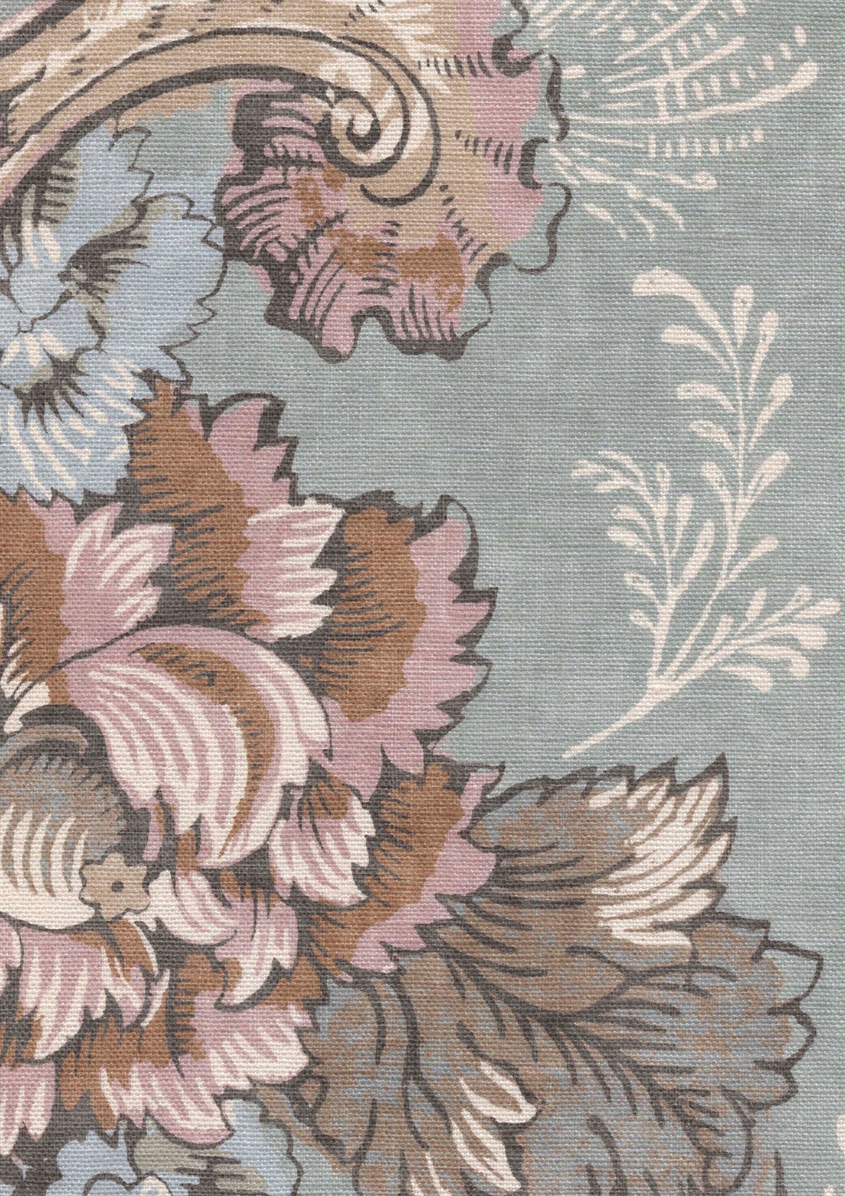 Lewis & Wood Georgia Pot Pourri Made to Measure Roman Blinds – fabric detail