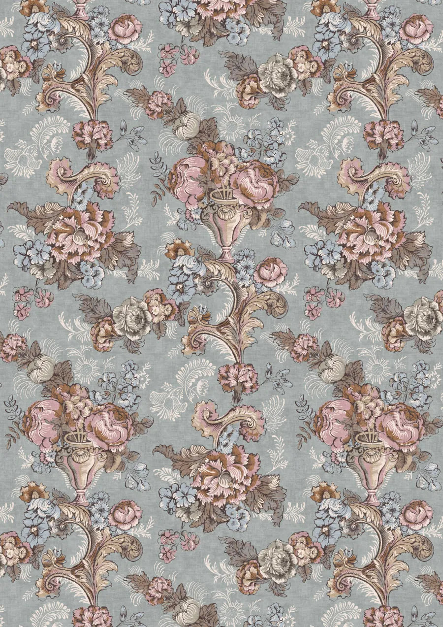 Lewis & Wood Georgia Pot Pourri Made to Measure Roman Blinds – full width