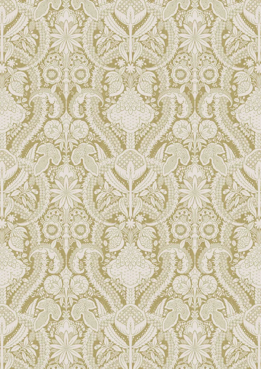 Lewis & Wood Hanbury Nectar Made to Measure Curtains – full width