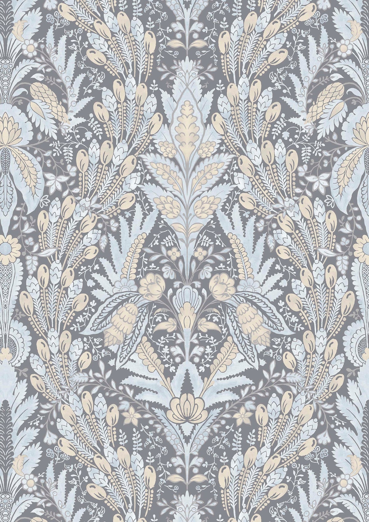 Lewis & Wood Hawskmoor Christ Church Made to Measure Roman Blinds – close-up