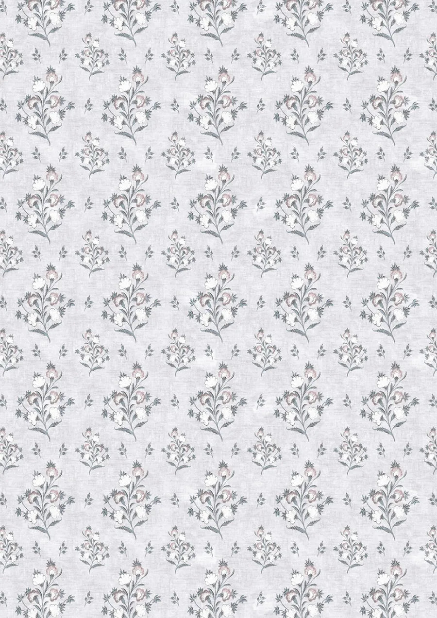 Lewis & Wood Hindi Rose Ceramic Made to Measure Roman Blinds – full width