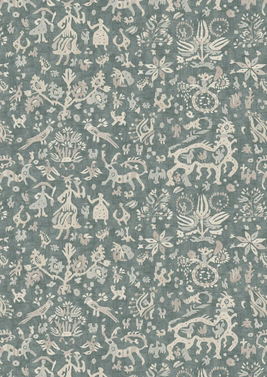 Lewis & Wood Iliad Atlantis Made to Measure Curtains – full width