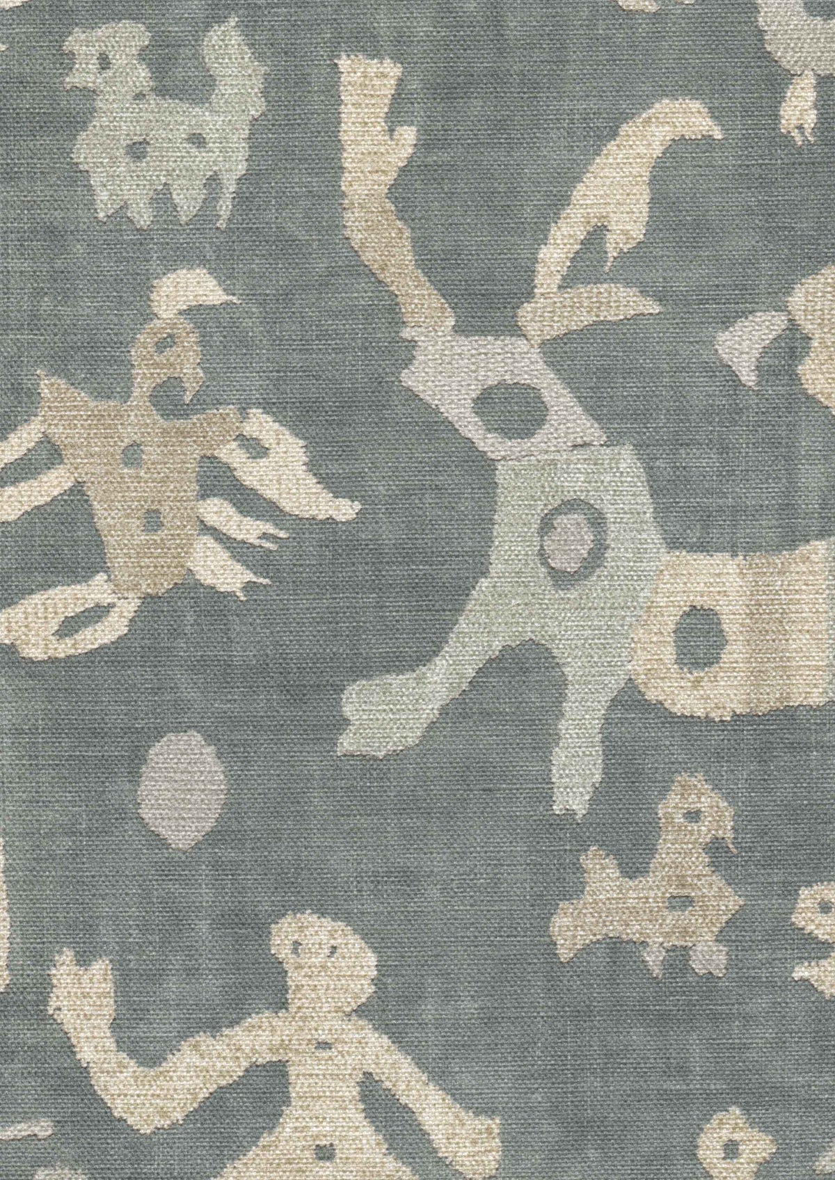 Lewis & Wood Iliad Cinders Made to Measure Curtains – fabric detail