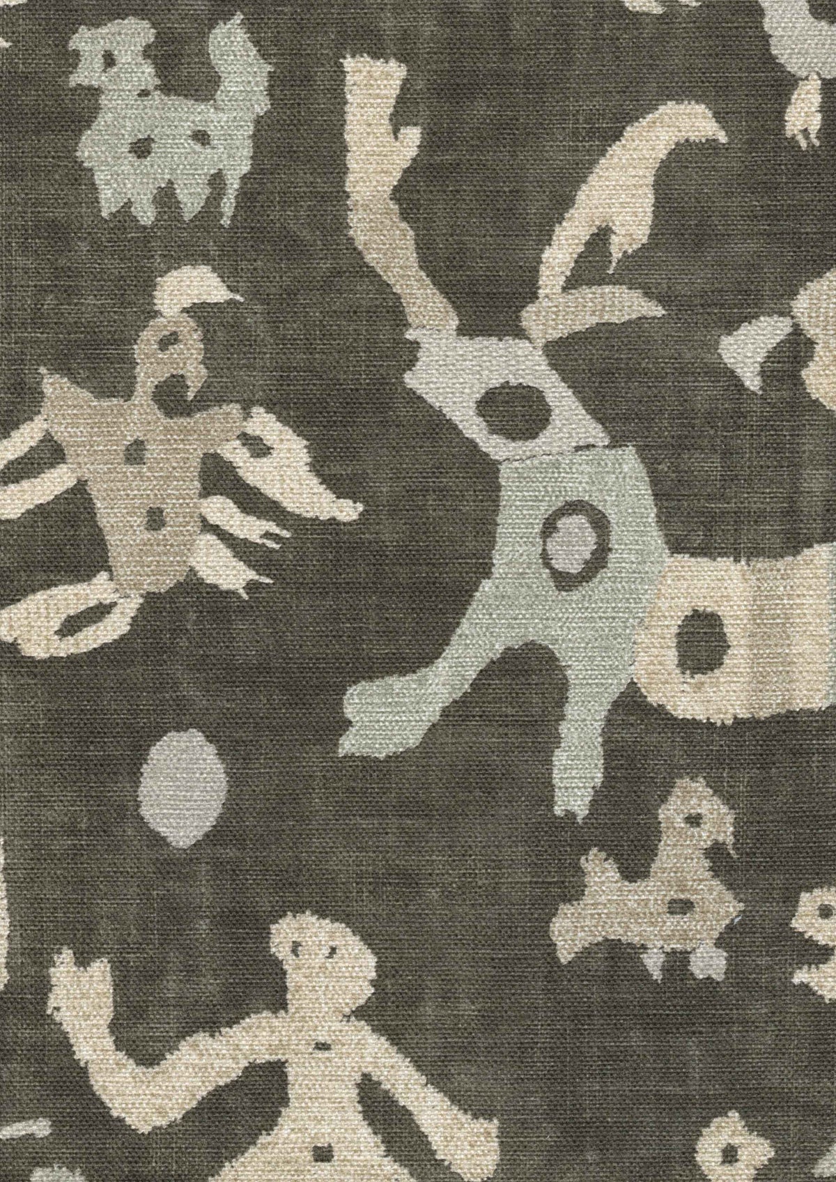 Lewis & Wood Iliad Nero Made to Measure Curtains – fabric detail
