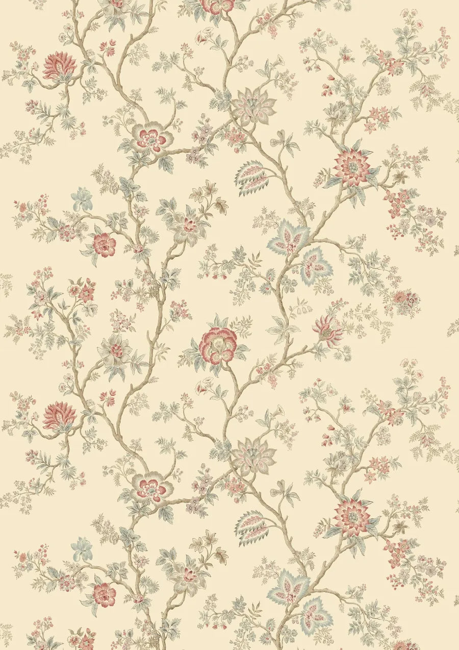 Lewis & Wood Indienne Document Made to Measure Curtains – full width