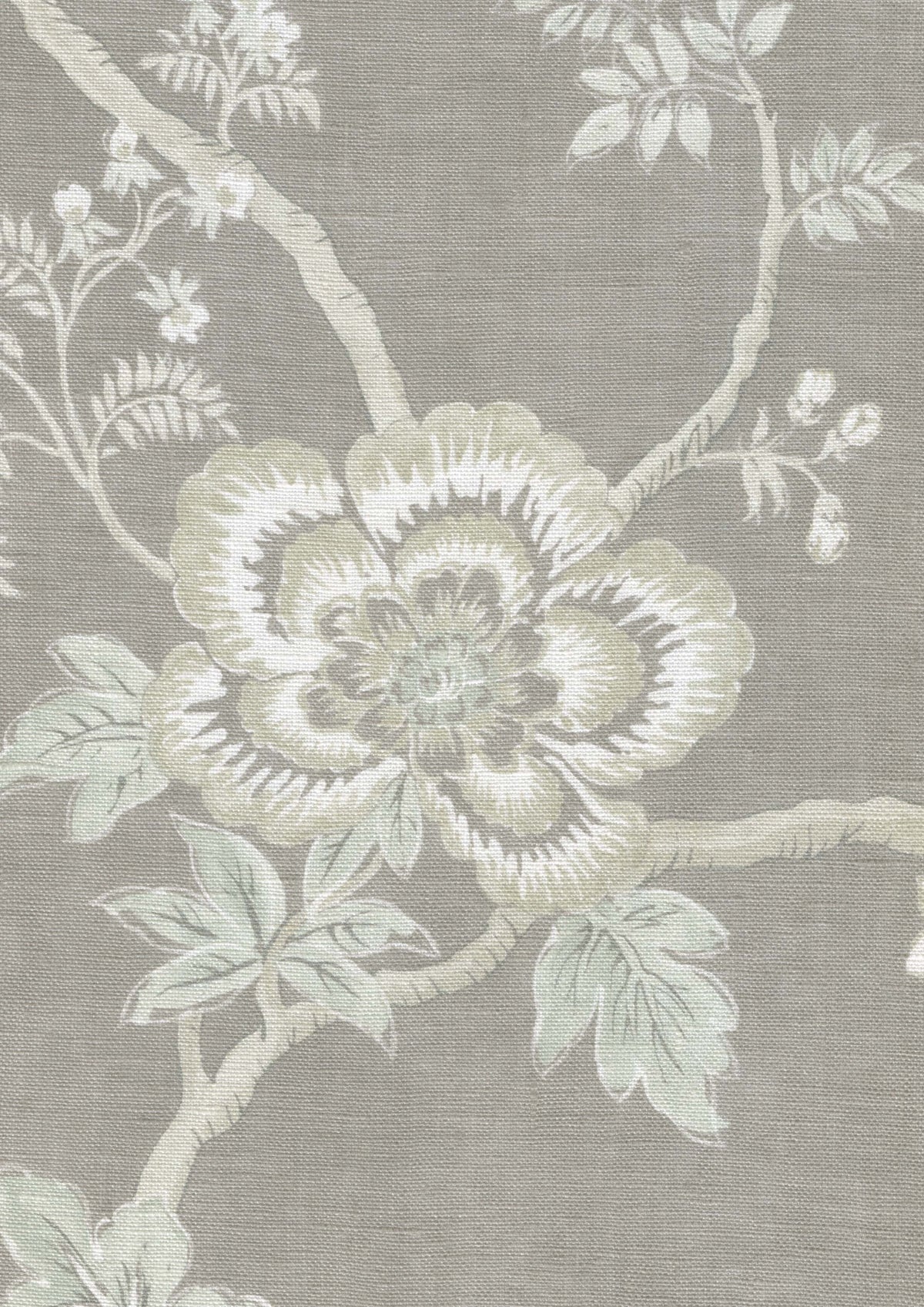 Lewis & Wood Indienne Hellebore Made to Measure Curtains – fabric detail