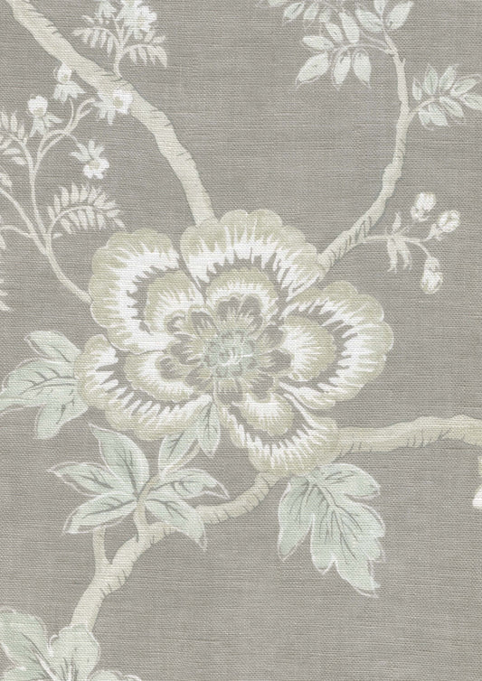 Lewis & Wood Indienne Hellebore Made to Measure Roman Blinds – fabric detail