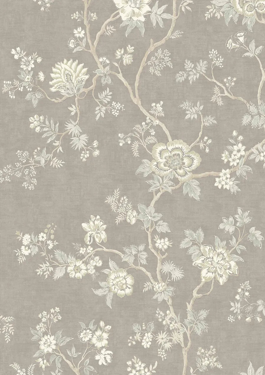 Lewis & Wood Indienne Hellebore Made to Measure Roman Blinds – close-up