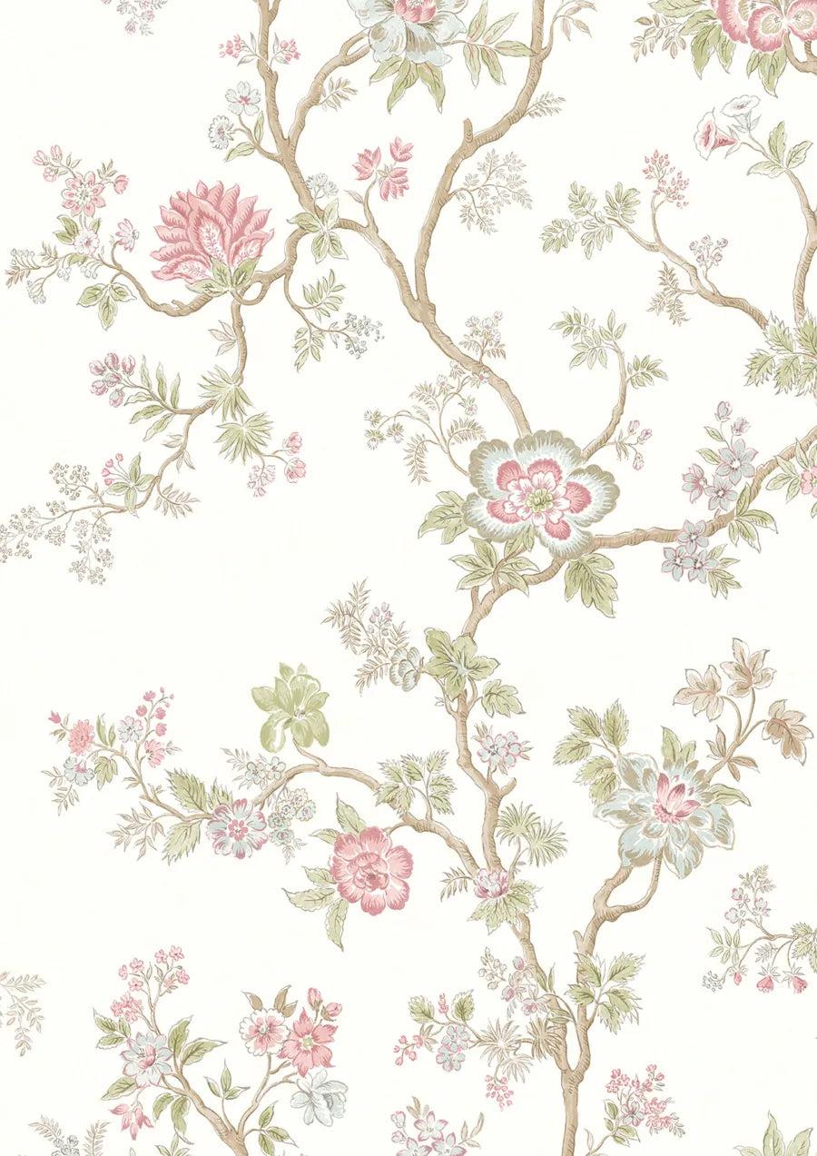 Lewis & Wood Indienne Mallow Made to Measure Roman Blinds – close-up