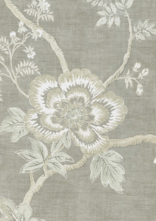 Lewis & Wood Indienne Moss Made to Measure Roman Blinds – fabric detail
