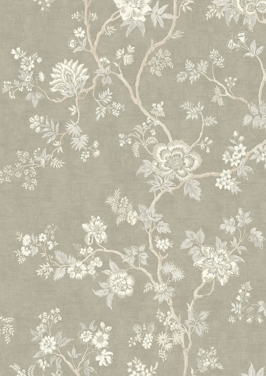 Lewis & Wood Indienne Moss Made to Measure Curtains – close-up