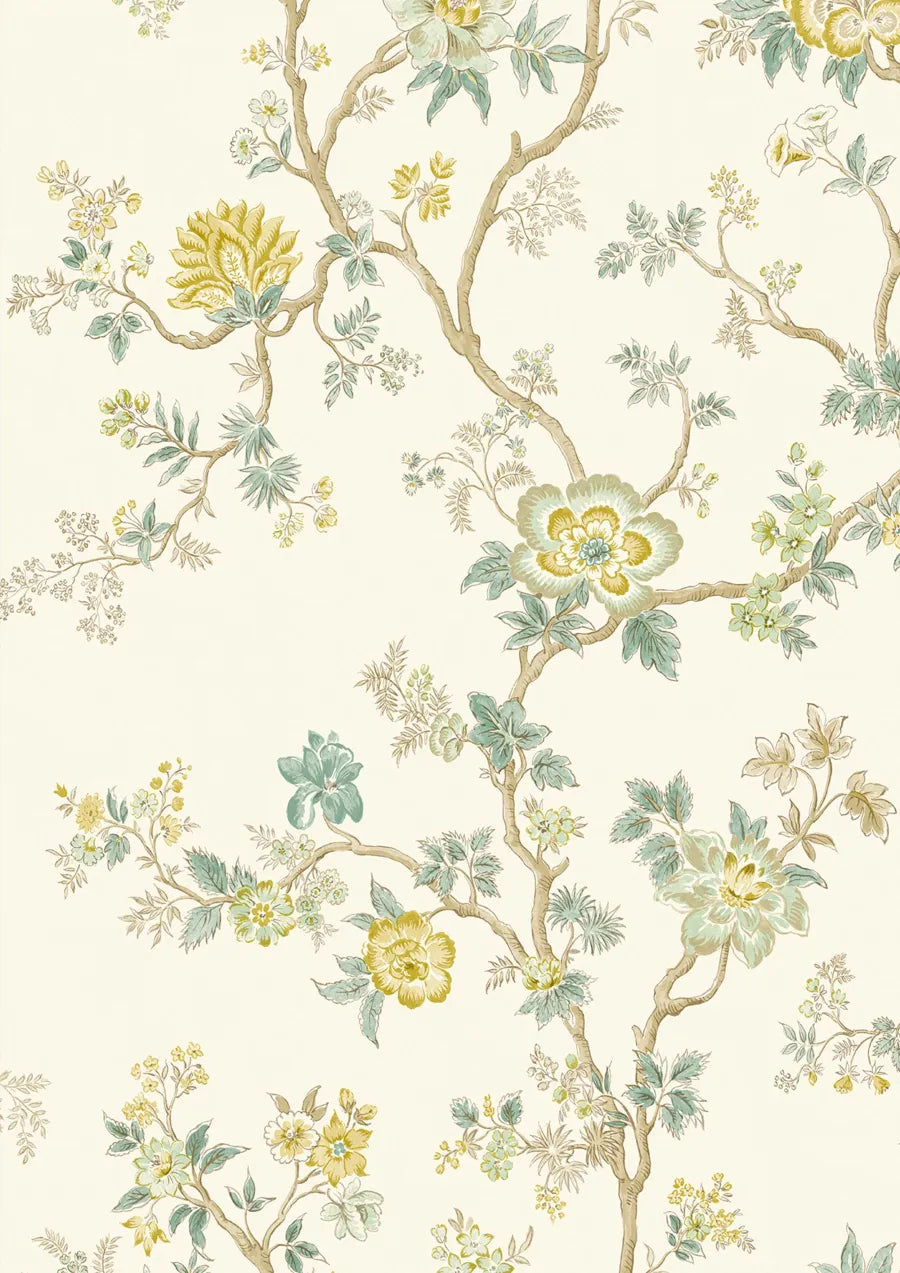 Lewis & Wood Indienne Quince Made to Measure Curtains – close-up