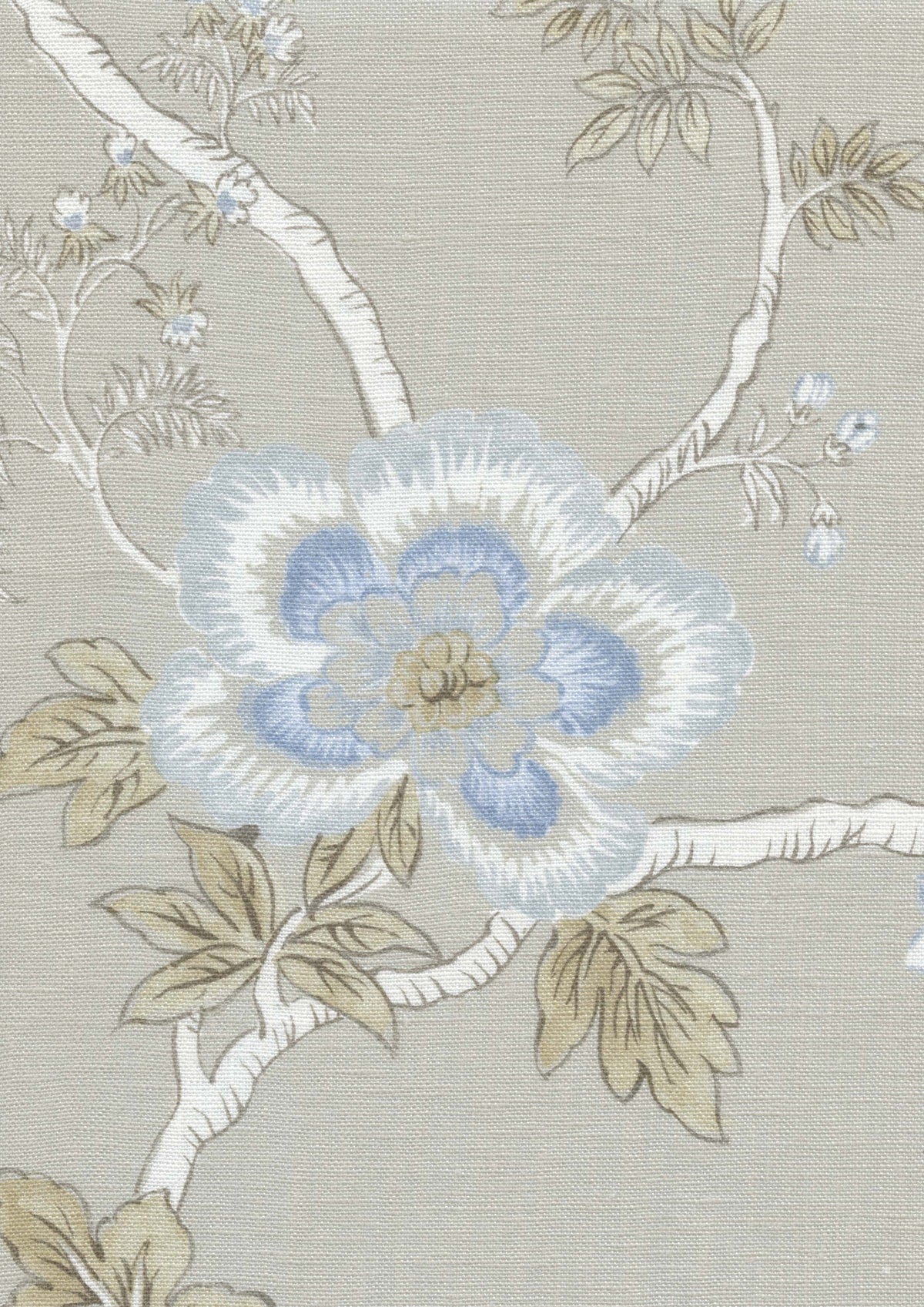 Lewis & Wood Indienne Wisteria Made to Measure Roman Blinds – fabric detail
